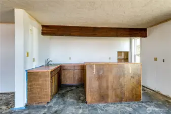 lower level kitchen