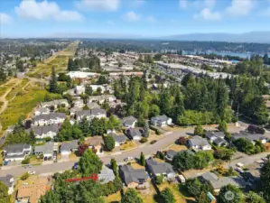 Home is minutes from the heart of Lake Stevens and the Lake.