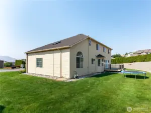 back/side yard