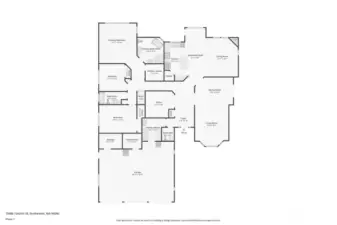 Great floorplan - don't miss the extra storage spaces in the 3-car garage.