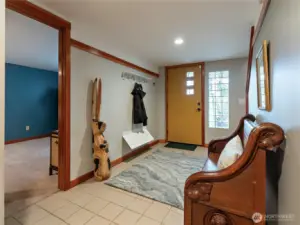 Lower front entrance.