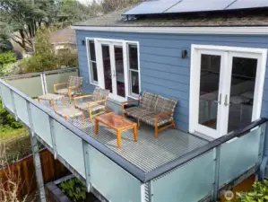 Enjoy all the beautiful views, deck off dining room!