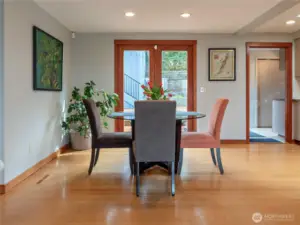 Dining room off kitchen!