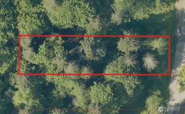 You can view from either side of the property - there is road access on each side.