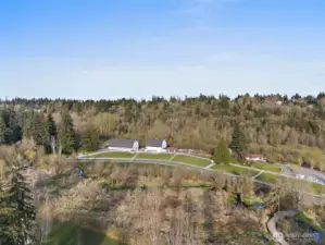 Kelsey Creek farm is located in front of the subject property