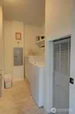 A look inside the utility room.
