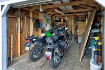 This is the storage shed.