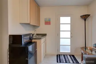 And a kitchenette, too!