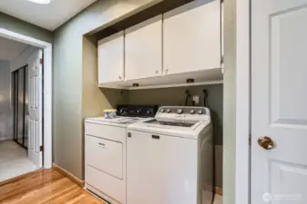 Laundry area