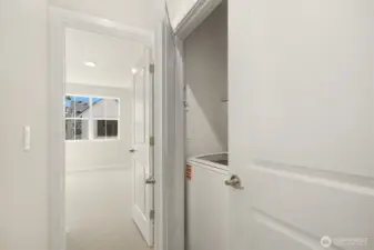 Upstairs laundry