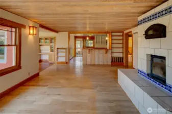 Nice open floor plan.