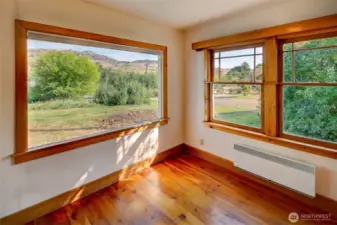 Dining room view