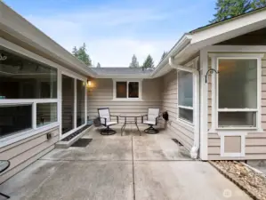 Sitting Area Right off your Sunroom.
