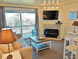 Living Room ~ fully-furnished and equipped condo ~ ready for your enjoyment.