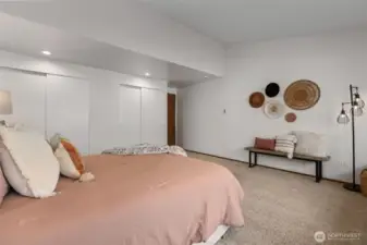 Tons of light and views of lake