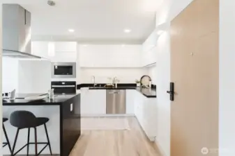 Staged unit. Photos are of unit #308.