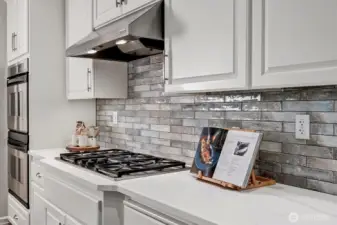 Beautiful kitchen details will wow your guests.