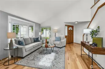 Beautiful engineered hardwood floors