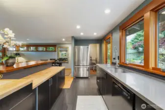 Peek into the walk-in pantry.