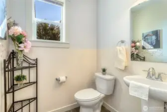 Half bath.