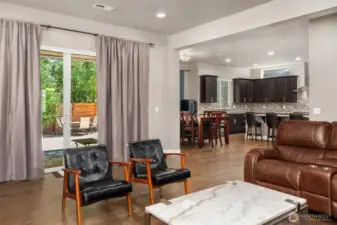 Living Room looking into Kitchen