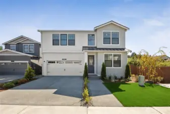 Situated on a spacious homesite in the quiet North Rose Hill neighborhood at Rosewood Court!  This shows another home within the community, home for sale has a sizeable & private back yard, on a corner homesite!