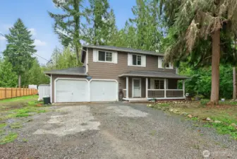 Spacious 2 Car Garage