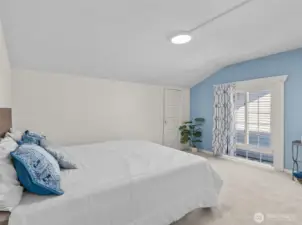 First upstairs bedroom