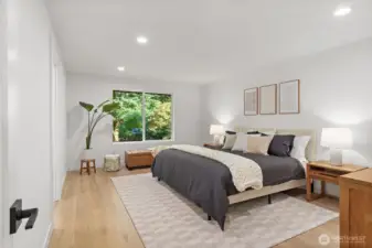 Main Level Primary Bedroom