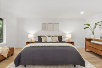 Main Level Primary Bedroom