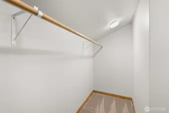 Walk-in closet in bedroom 3