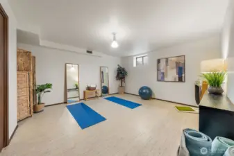 Bedroom Four is located on the lower level as well! It features easy-care flooring, fresh paint, and ample closet space!