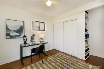 Main level second bedroom.