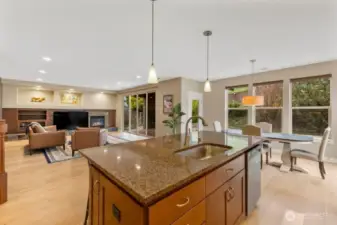 additional view of the kitchen.