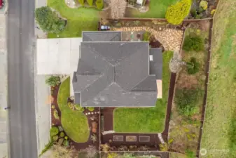 Full view of the large lot.