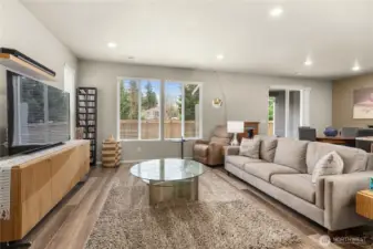 Such a great space for lounging or entertaining