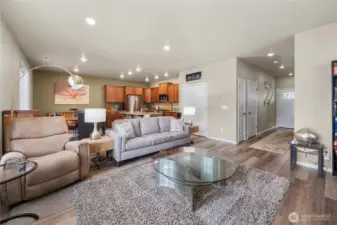 This home also features plenty of storage. Coat closet, under the stairs closet and a pantry just downstairs