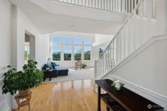 Let's take a journey thru this amazing luxurious home. See the cozy lifestyle accents, such as oversized entry, catwalk above, viewing the landscape of mountains and sunrises.