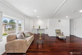 Family Room shot from slider door