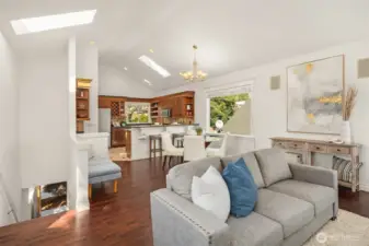 Tall ceilings.