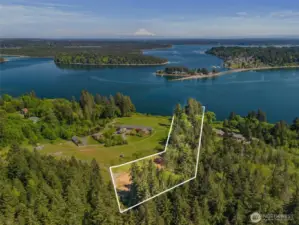 55 ft of medium bank waterfront.