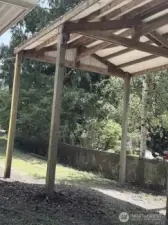 32' x 14' Carport for RV.  Easy access from road.