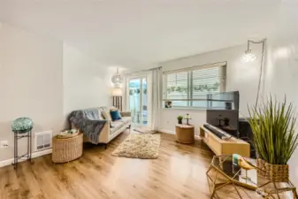 Spacious living area