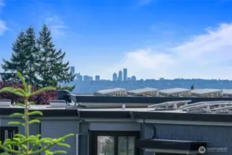Enjoy stunning city views from the second level, providing a scenic backdrop to your daily living.