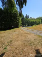 Looking from the lot towards the Brownsville Highway