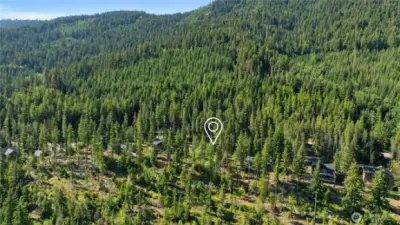 Aerial views of neighborhood and property