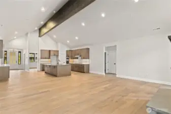 Large space for furniture placement