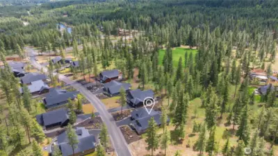 Domerie Park and enclave of 29 homes in The Mountain Home Collection