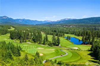 Private Tom Doak-designed gold course.