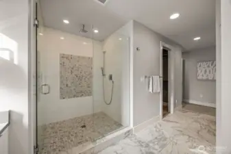 frameless shower door
